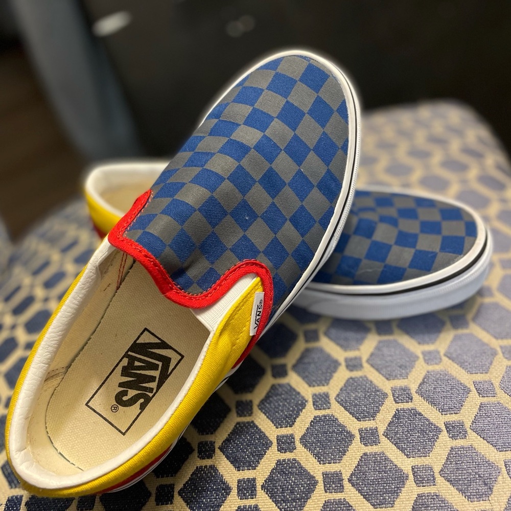 VANS Classic Slip-on “OTW Rally” checkerboard